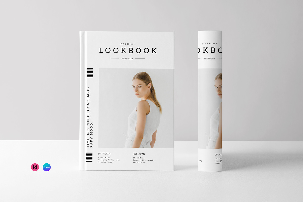 Lookbook Magazine Layout I Canva, a Brochure Template by PixWork (Photo 1 of 9)