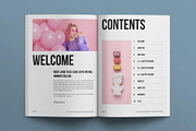 Minimal E-book and Magazine Template, a Magazine Template by E-Type (Thumbnail 2 of 8)