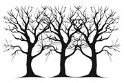 Nature Tree Silhouette Bundle, an Illustration by hafijul (Thumbnail 8 of 9)