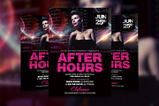 After Hours Flyer Template, a Flyer Template by Creative Waffle (Thumbnail 1 of 5)
