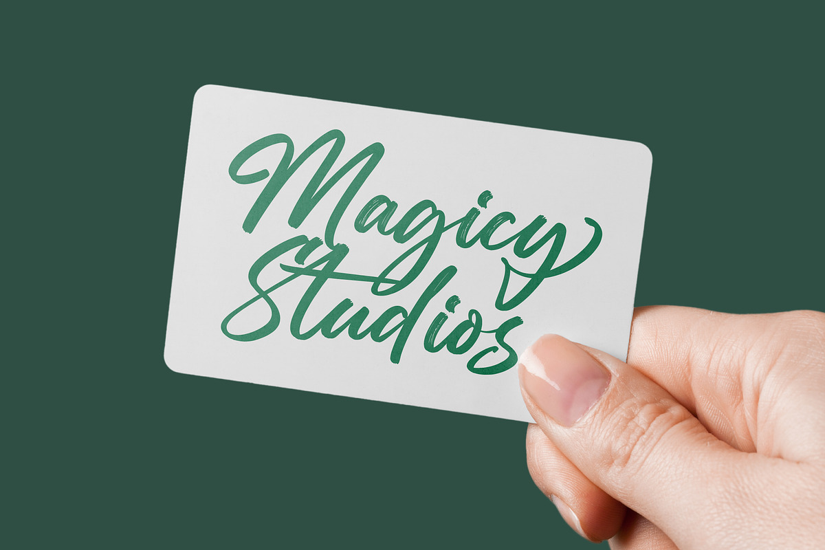 Straight Pathart Modern Brush Font, a Script Font by stylishtype.co (Photo 12 of 20)