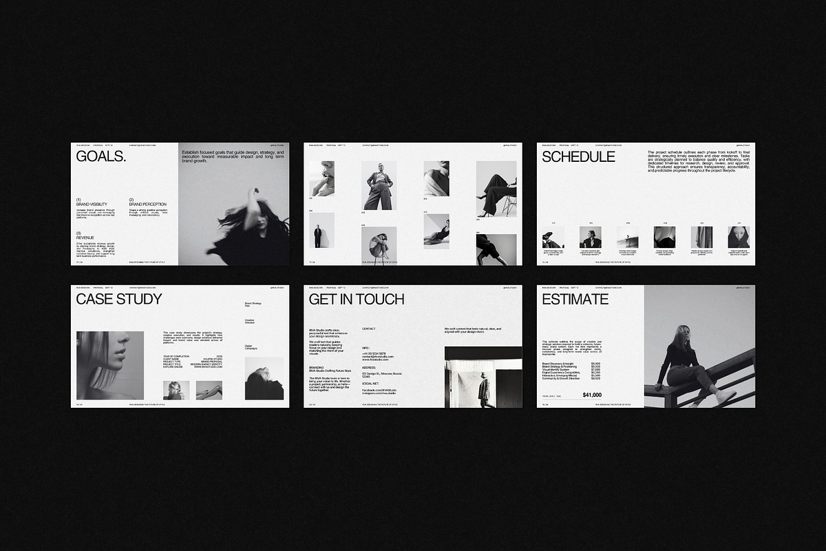 Modern Brand Strategy Proposal Deck, a Presentation Template by Prapti Design (Photo 8 of 10)