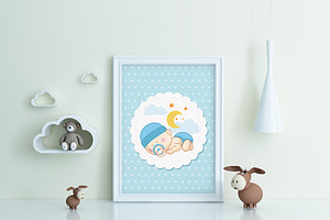 Kids Room Frame Mockups
