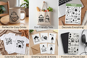 Cute Frog Clipart Bundle SVG, an Animal Illustration by PassionPNGcreation (Thumbnail 4 of 4)