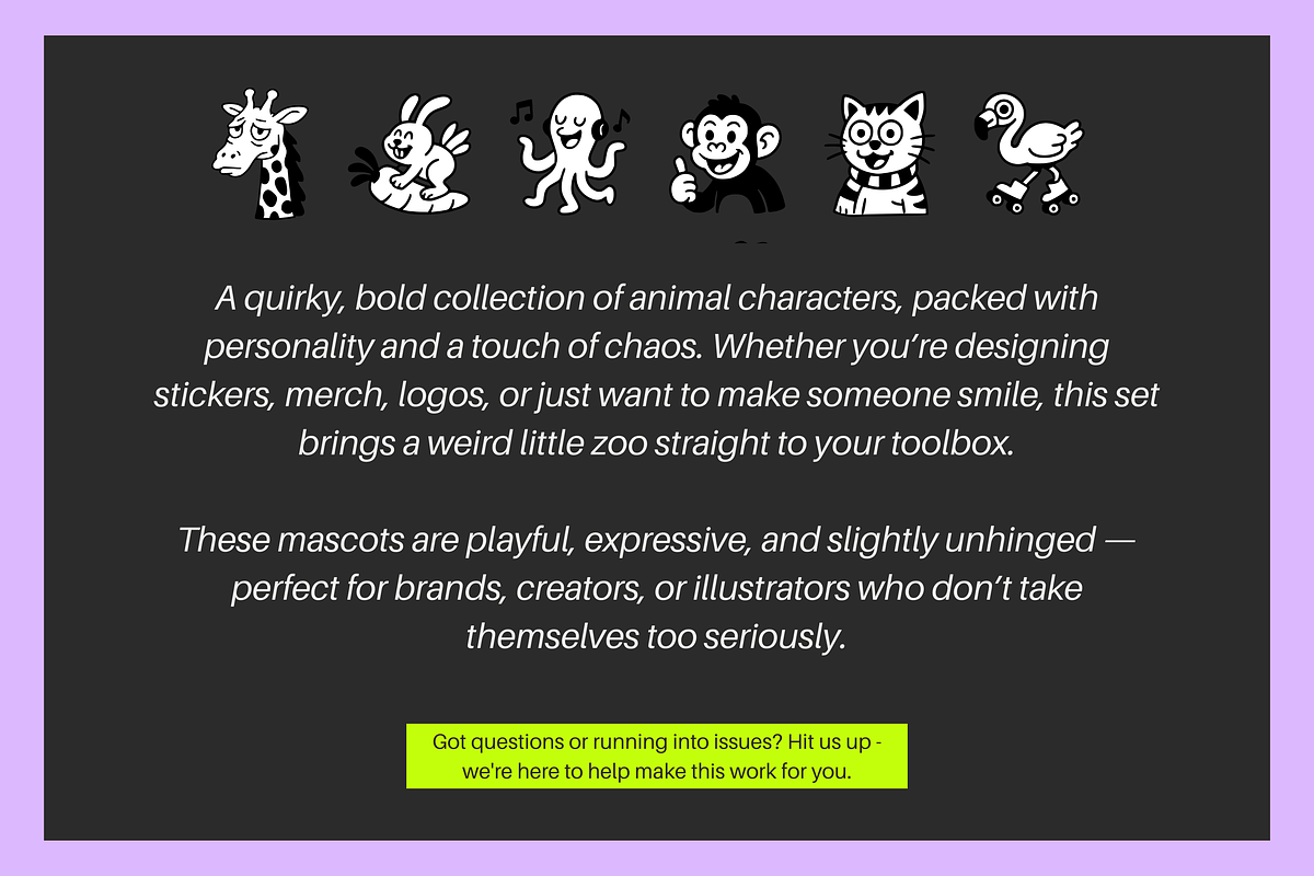 Playful Pals – Cute Animal Vector Se, an Object Graphic by Orbit Studio Shop (Photo 4 of 14)