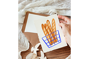 Breakfast WATERCOLOUR clipart pack, a Decorative Illustration by Oleksandra Illustrates (Thumbnail 19 of 27)