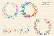 Watercolor Blue Tit Bird Nature Set, an Animal Illustration by Dazzling Art Boutique (Thumbnail 8 of 10)