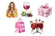 Black Girl Winter Routine Clipart, an Illustration by Daily.Designs (Thumbnail 3 of 4)