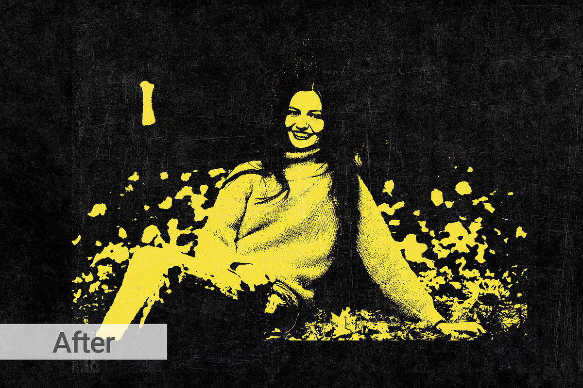 Threshold Halftone Photo Effect, a Layer Style Add-On by graphypix (Photo 11 of 13)