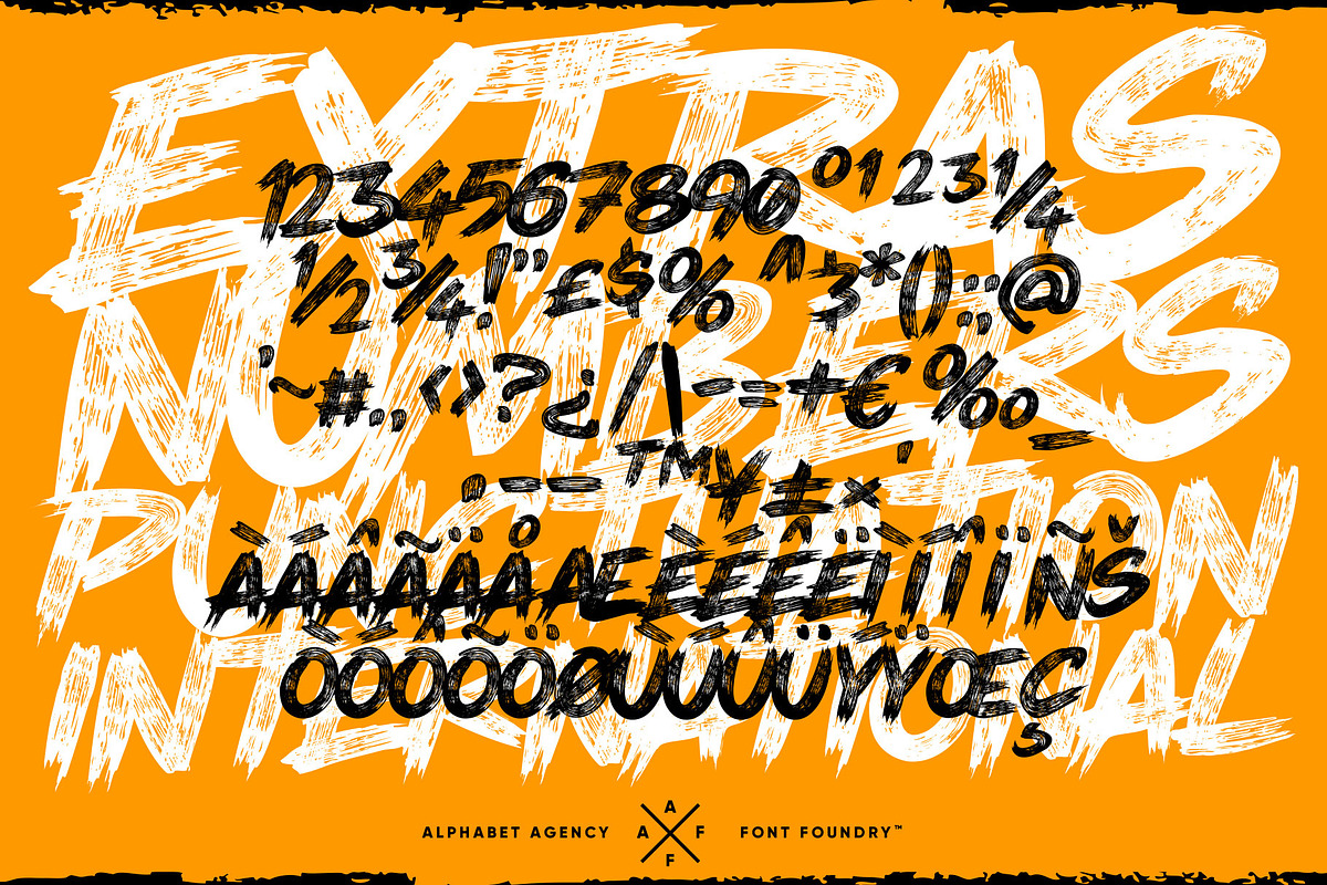 THEY LIVE PAINT BRUSH FONT preview 4