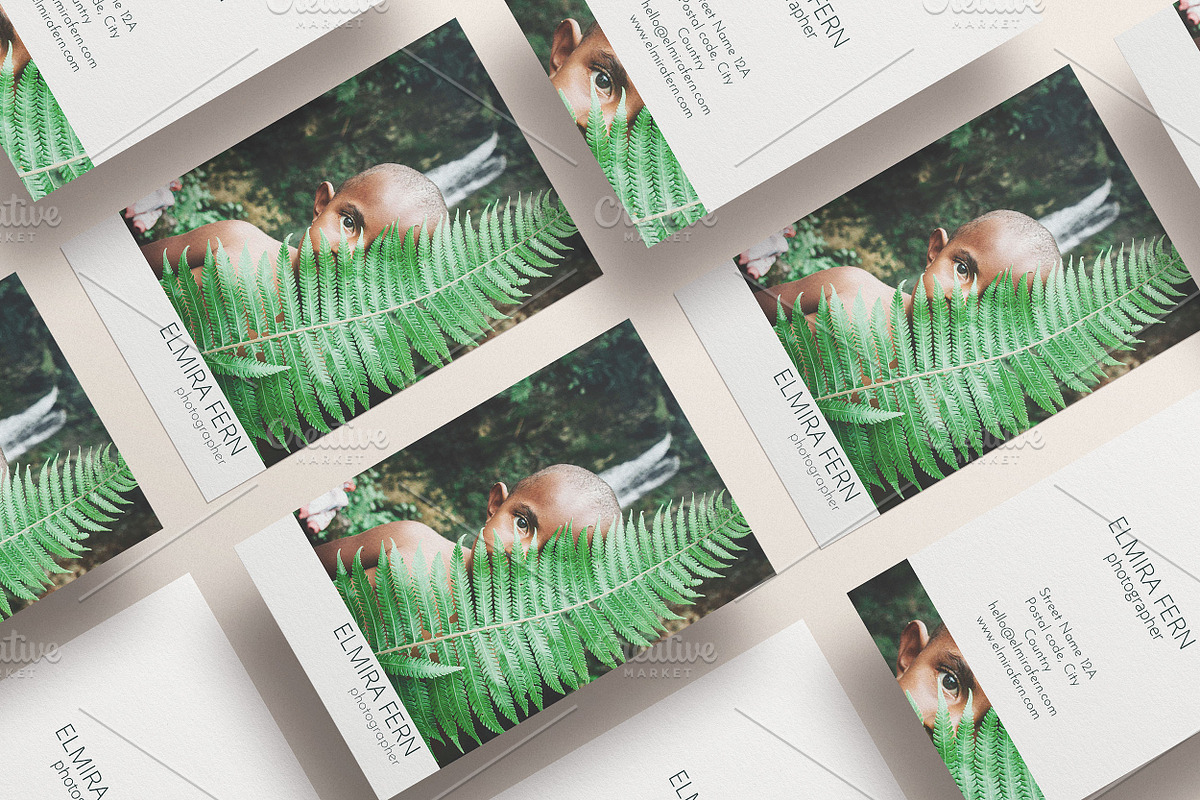 FERN BUSINESS CARD TEMPLATE (PSD), a Templates & Theme by Studio Letsch & de Clercq (Photo 2 of 2)