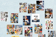 Vintage Collage Ultimate Pack, an Object Graphic by Kaleriia (Thumbnail 12 of 15)