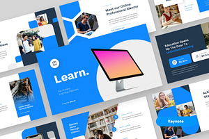 LEARN - Education Keynote Template