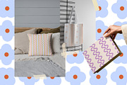 Wave & Blossom Seamless Patterns, a Pattern Graphic by PaperJamLab (Thumbnail 15 of 21)