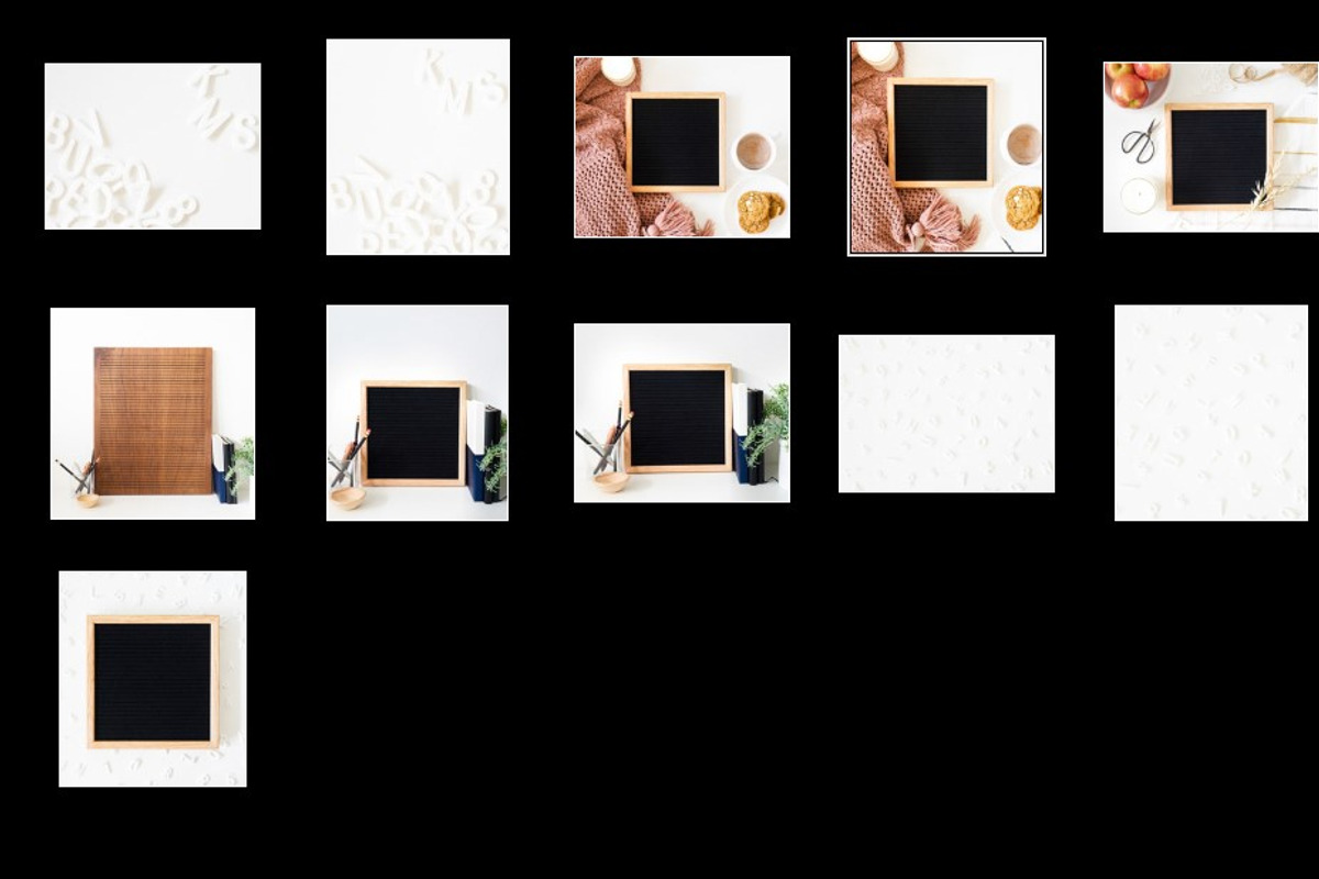 Simple Letterboards Stock Photo Bund, a Mockup by Styled Stock House (Photo 4 of 4)