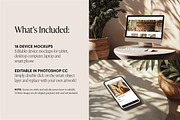 18 Mac, iPhone, iPad Device Mockups, a Mac Mockup by Vibey Mocks (Thumbnail 2 of 6)