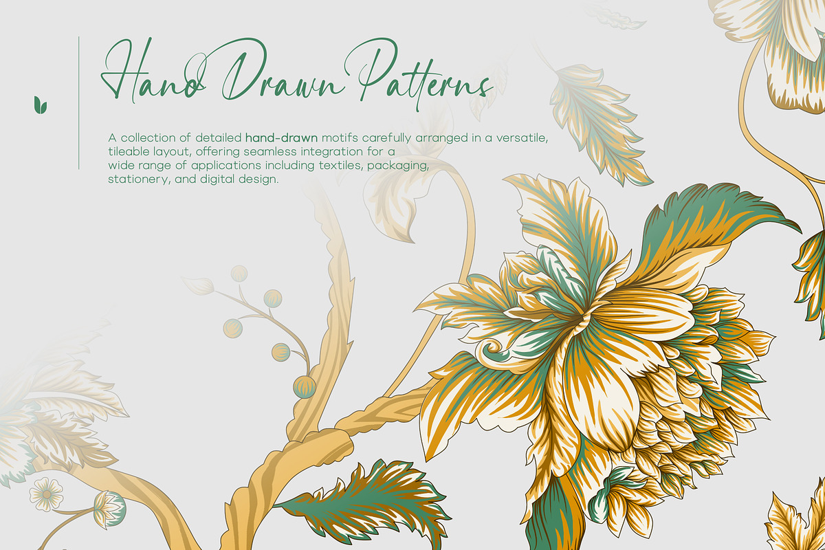 Imperial Ornate Luxury Prints, a Pattern Graphic by LEAFure (Photo 9 of 11)