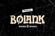 Bolank - Slab Serif Font, a Slab Serif Font by Grontype (Thumbnail 1 of 9)