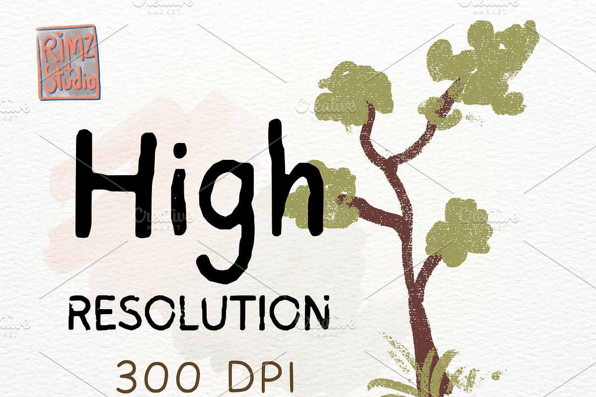 Hand-Drawn Countryside Days Clipart, an Object Illustration by RimzStudio (Photo 2 of 4)