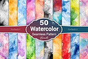 Watercolor Seamless Pattern, a Pattern Graphic by Forhadx5 (Thumbnail 1 of 8)