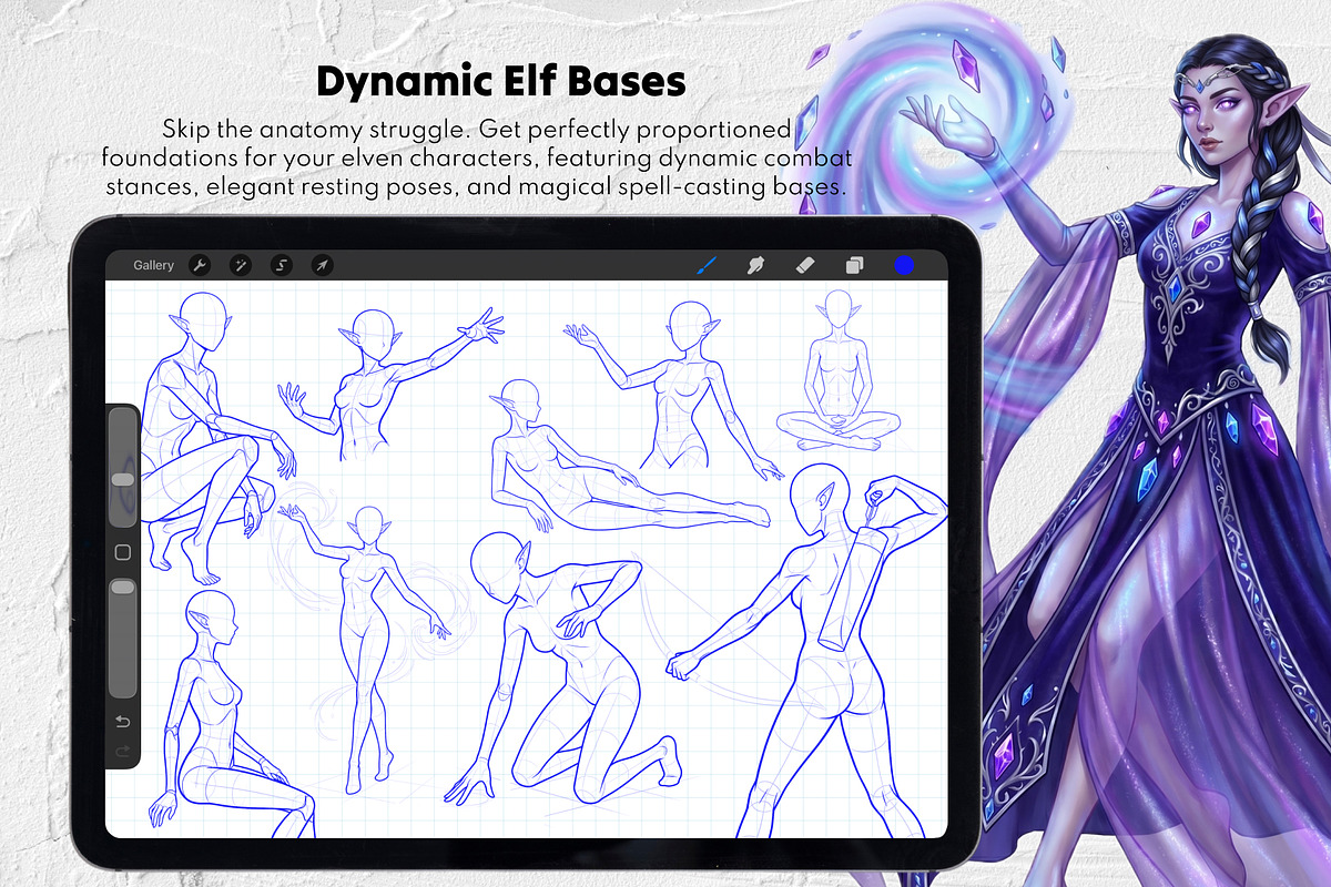 Procreate Brushes Whole Shop Bundle, a Brush Add-On by Selentaori Studio (Photo 10 of 19)