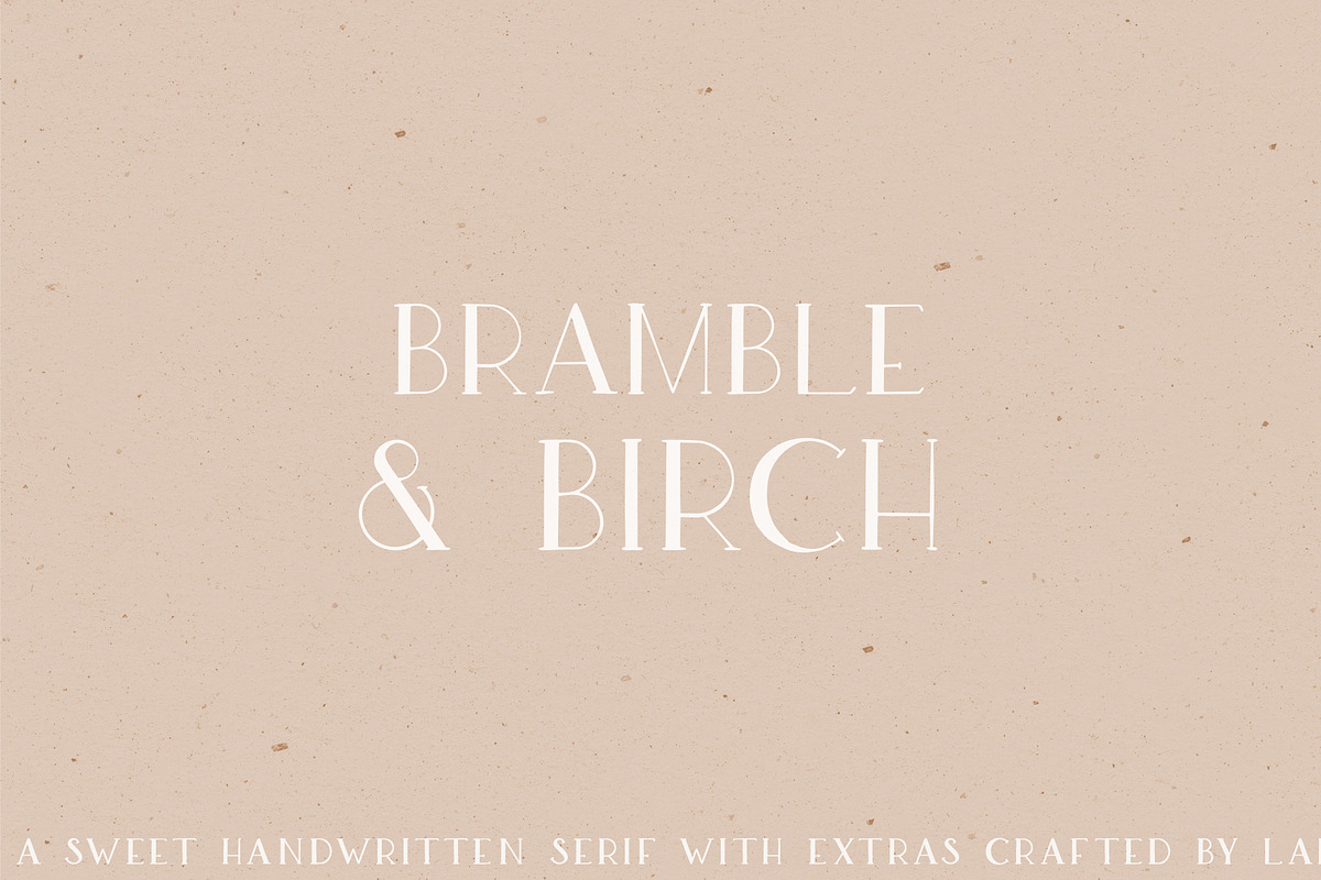 Wild Rye Hand Lettered Display Font, a Serif Font by Laras Wonderland (Photo 10 of 15)