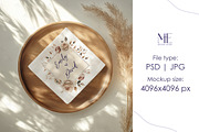 Paper Napkin Mockup, Cocktail Napkin, a Merchandise Mockup by Mie Mockup Studio (Thumbnail 7 of 9)