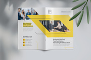 Corporate Bifold Brochure Template, a Brochure Template by Cristal Pioneer (Thumbnail 2 of 4)