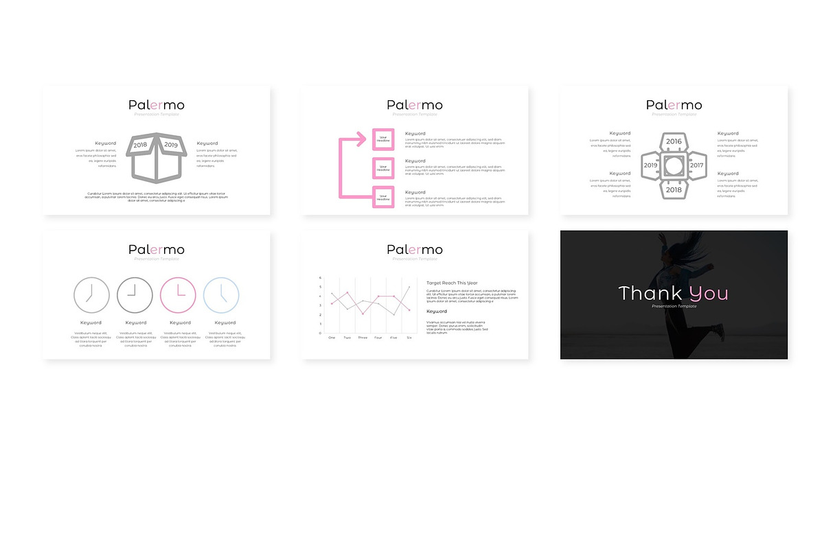 Palermo - Keynote Template, a Presentation Template by AQR Studio