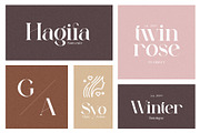 Bagkes Elegant Serif Font Typeface, a Serif Font by Perfectype (Thumbnail 3 of 10)