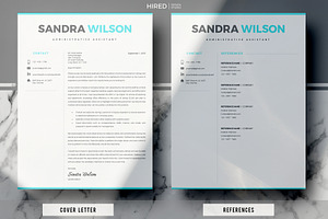 1, 2 & 3 Pages Word Resume Template