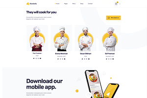 Restaurant & Cafe HTML Template