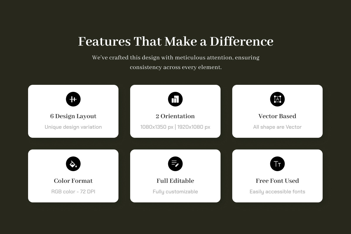 Restaurant Editorial Carousel Post, a Social Media Template by twinstd (Photo 2 of 5)