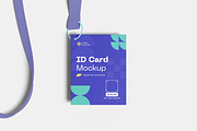 ID Card Mockup, a Packaging Mockup by Hazzpro_Std (Thumbnail 2 of 5)