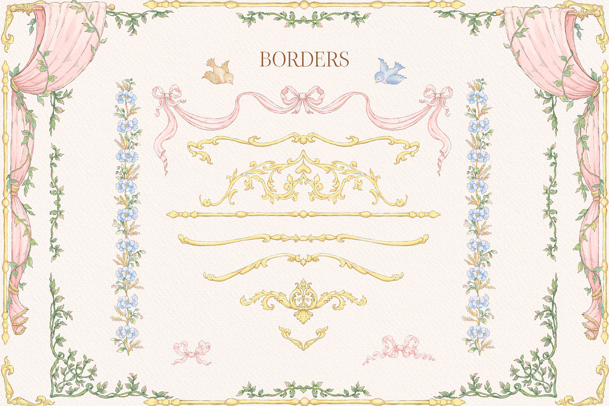 Lullaby Carousel 50+ png clipart, a Decorative Illustration by Ekaproeka (Photo 4 of 10)