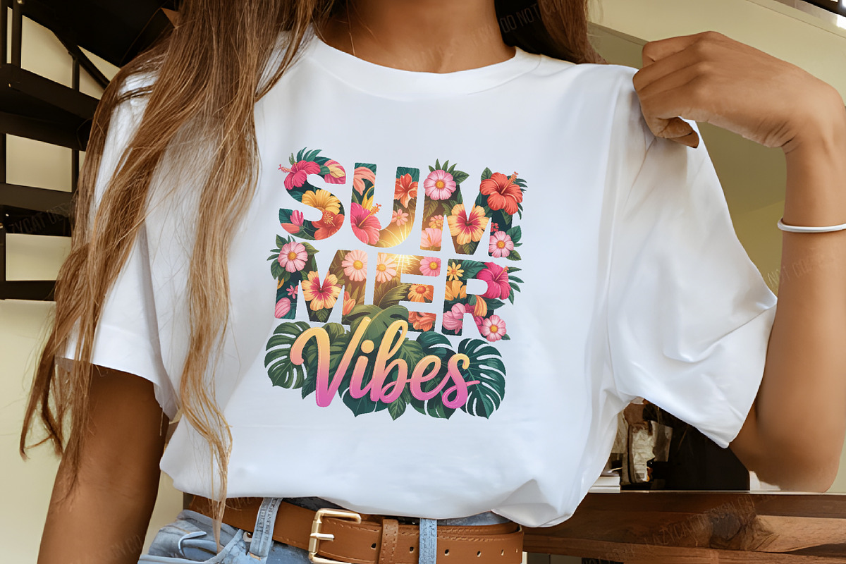 Summer Vibes Png, Summer Sublimation, an Illustration by RobertsArt (Photo 6 of 7)
