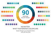 Timeline PowerPoint Template, a Presentation Template by SlideOne (Thumbnail 3 of 12)