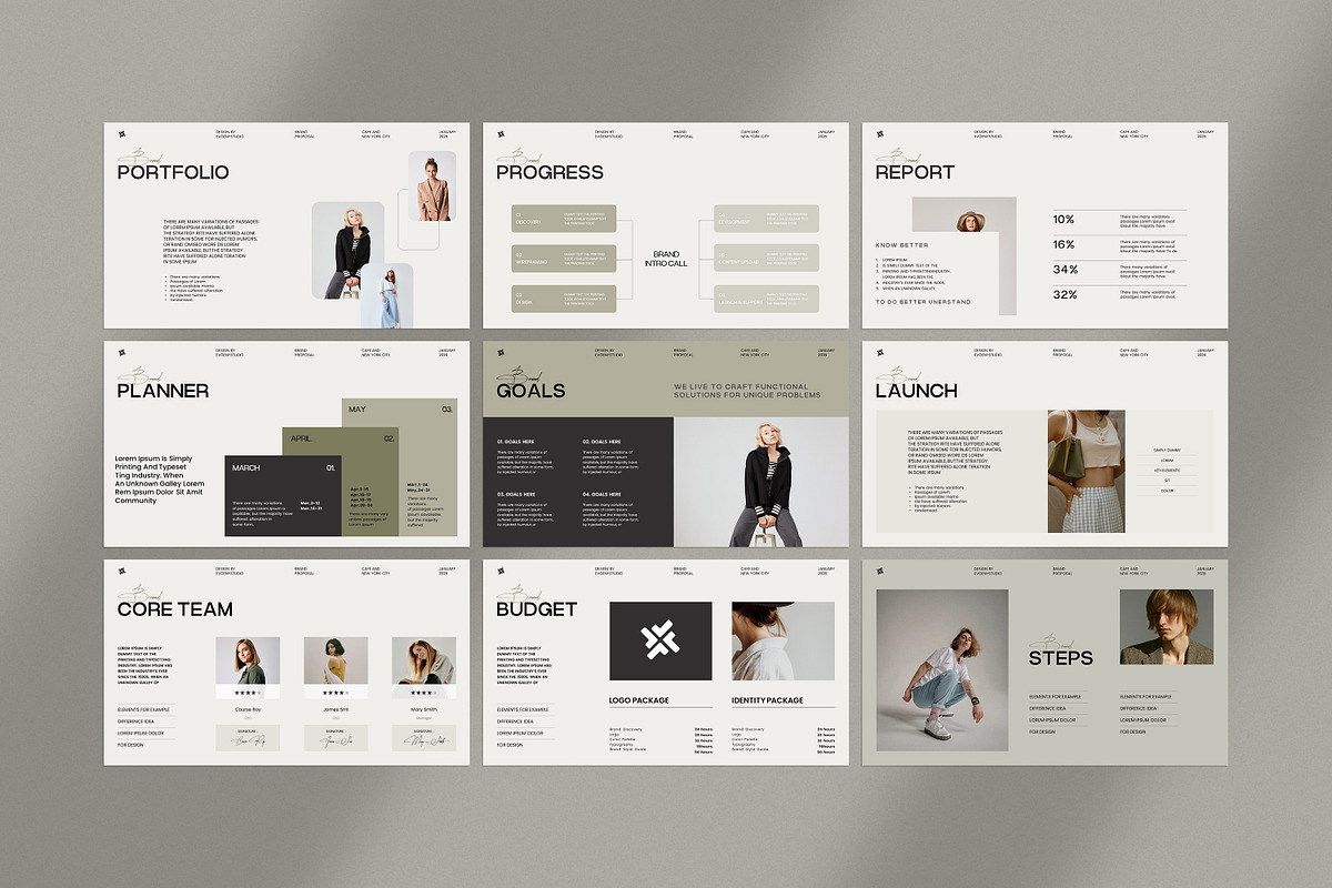 Brand Proposal Presentation Template, a Presentation Template by evgenystudio (Photo 6 of 7)