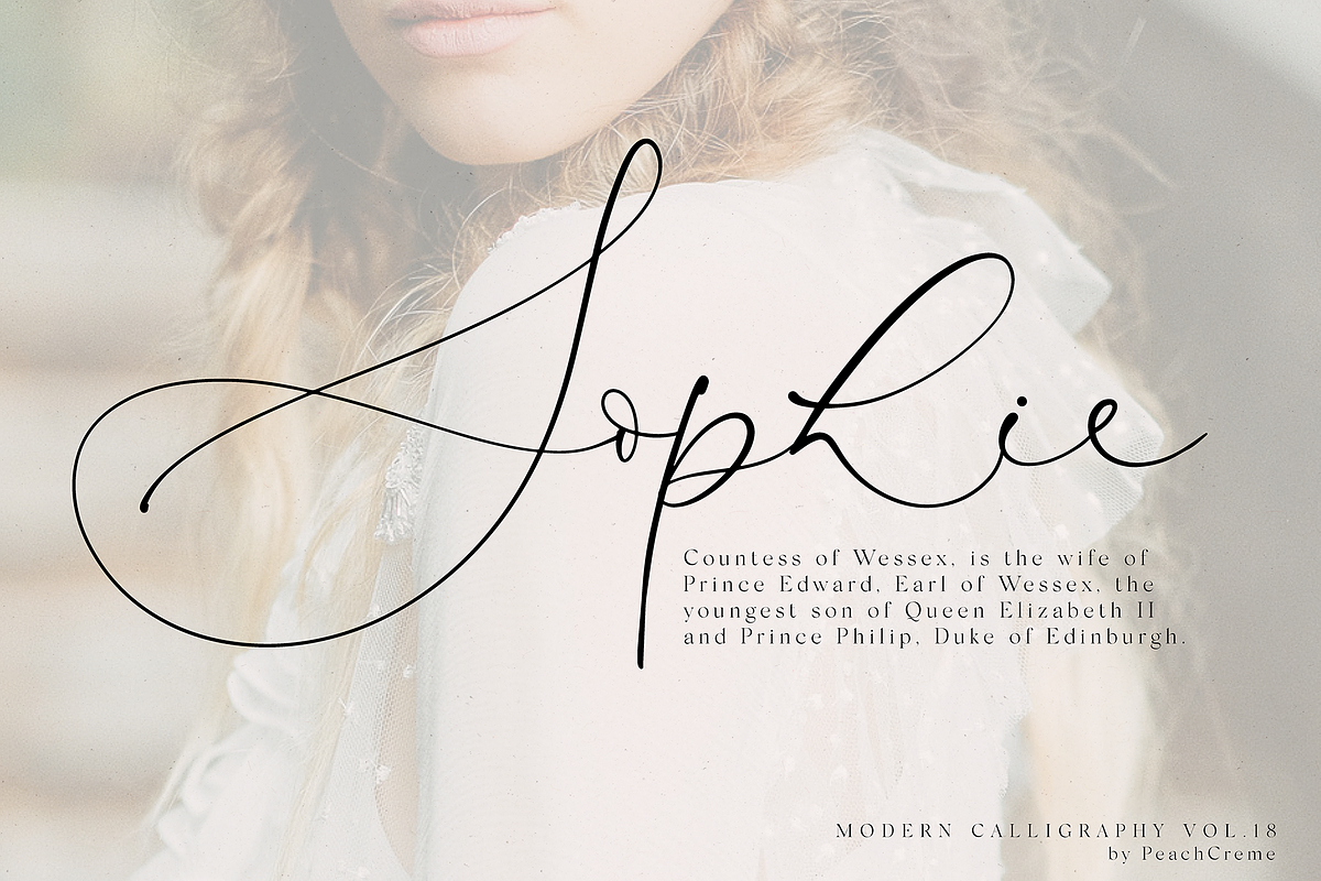Antoinette//Modern Calligraphy №18 preview 5