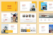 Erlos Logistic Google Slide, a Presentation Template by Overcloud (Thumbnail 2 of 4)
