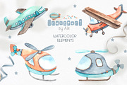 Watercolor Transport by air, an Object Graphic by Ana-Sakuta (Thumbnail 13 of 17)