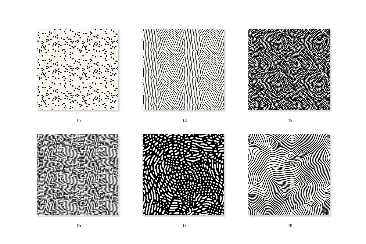 Biophilic Patterns Bundle, a Pattern Graphic by Curly_Pat (Photo 5 of 13)