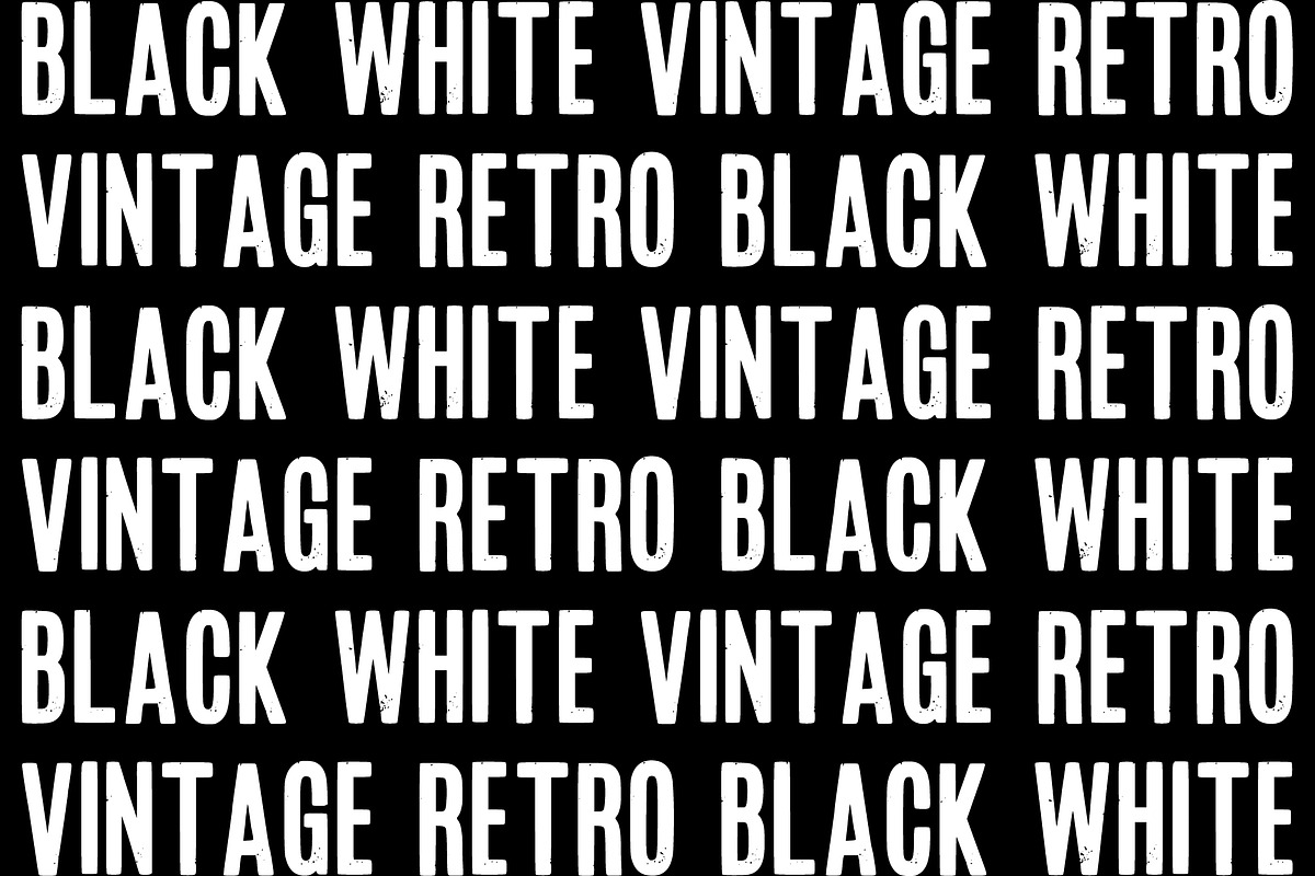 Beach Retro Display Font, a Blackletter Font by Fourteen Letter (Photo 4 of 4)