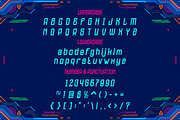 Cryonex Scifi Font, a Font by PutraCetol Studio (Thumbnail 6 of 6)
