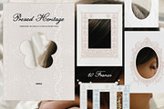 Vintage Embossed Papers & Frames, a Texture Graphic by Purple (Thumbnail 11 of 19)