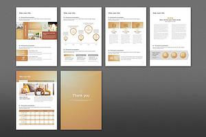 Dot Pattern PPT Template Vertical