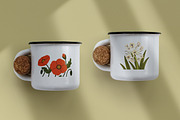 Flowers, wild plants in bloom set, a Decorative Illustration by Good Studio (Thumbnail 4 of 4)