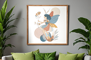 Geometric Botanical Spring Pack, a Decorative Illustration by GiraffeCreative (Thumbnail 16 of 21)
