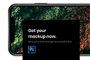 iPhone 11 Pro Max Photoshop Vector, a Product Mockup by mockuptain (Thumbnail 5 of 5)