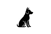 Dog Portrait Silhouette Bundle, an Illustration by jahid234 (Thumbnail 12 of 37)